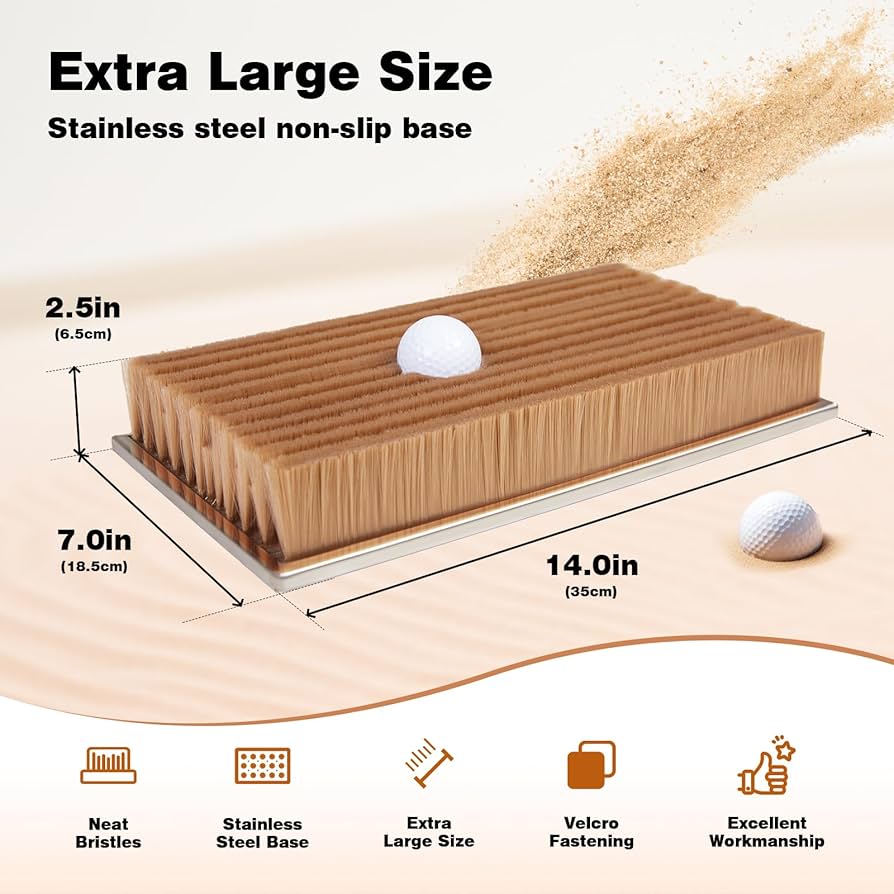 HamRoRung Bunker Practice Mat,Golf Bunker Mat, Simulates The